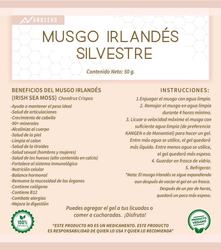 Musgo Irlandés Silvestre